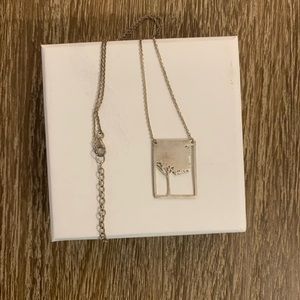 Stainless Steel Tree Necklace